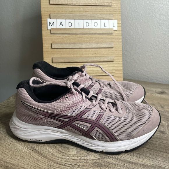 Asics Pink Gel Contend 6 Sneakers Shoes - Picture 1 of 6